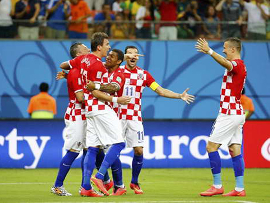 克罗地亚大胜摩尔多瓦锁定半决赛位置