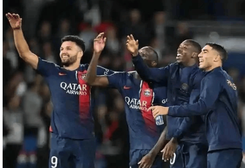 包含巴黎圣日耳曼客场遭遇阻击,战平兰斯的词条