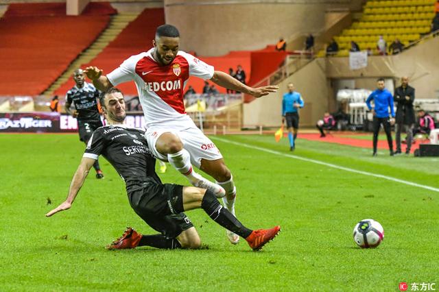摩纳哥客场战平甘冈，多次反扑！